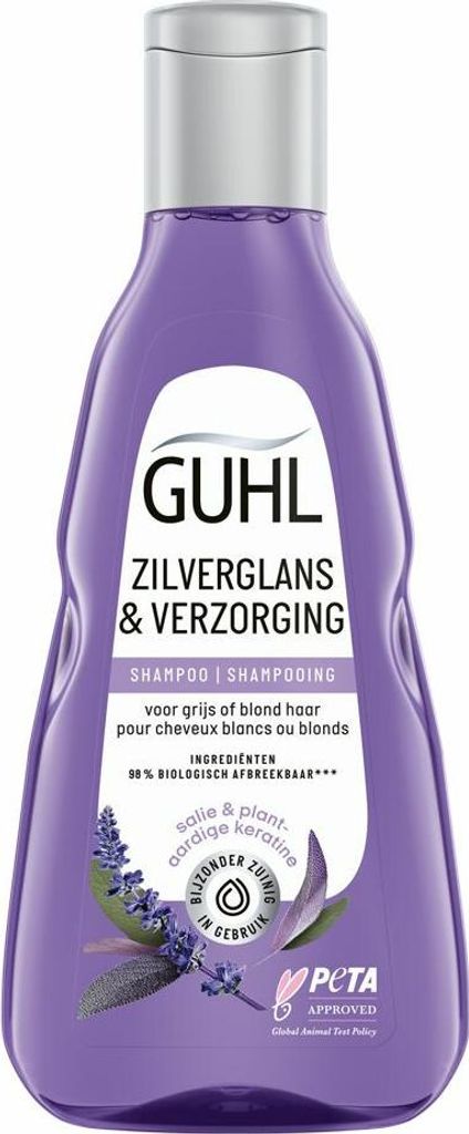 Guhl - Shampoo - Silberglanz & Pflege - 250 ml - 1 Stück