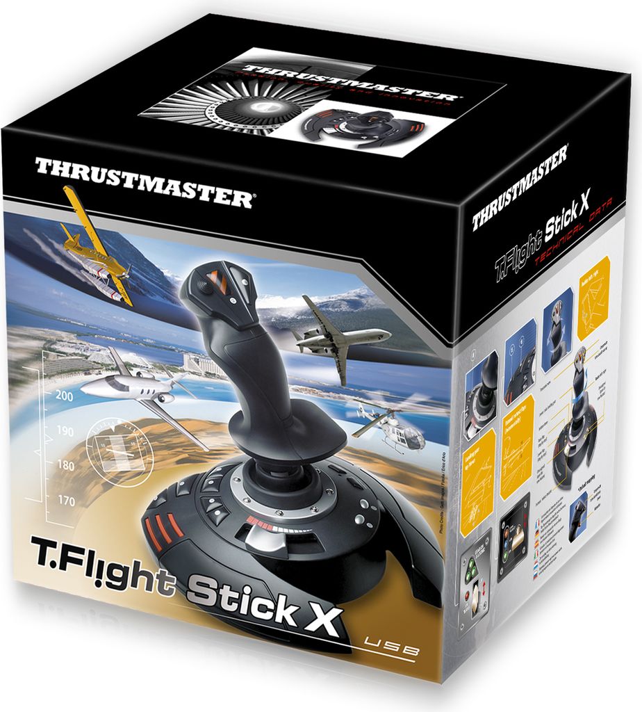 Thrustmaster T.Flight Stick X Joystick für PC und PS3 Produktbild 