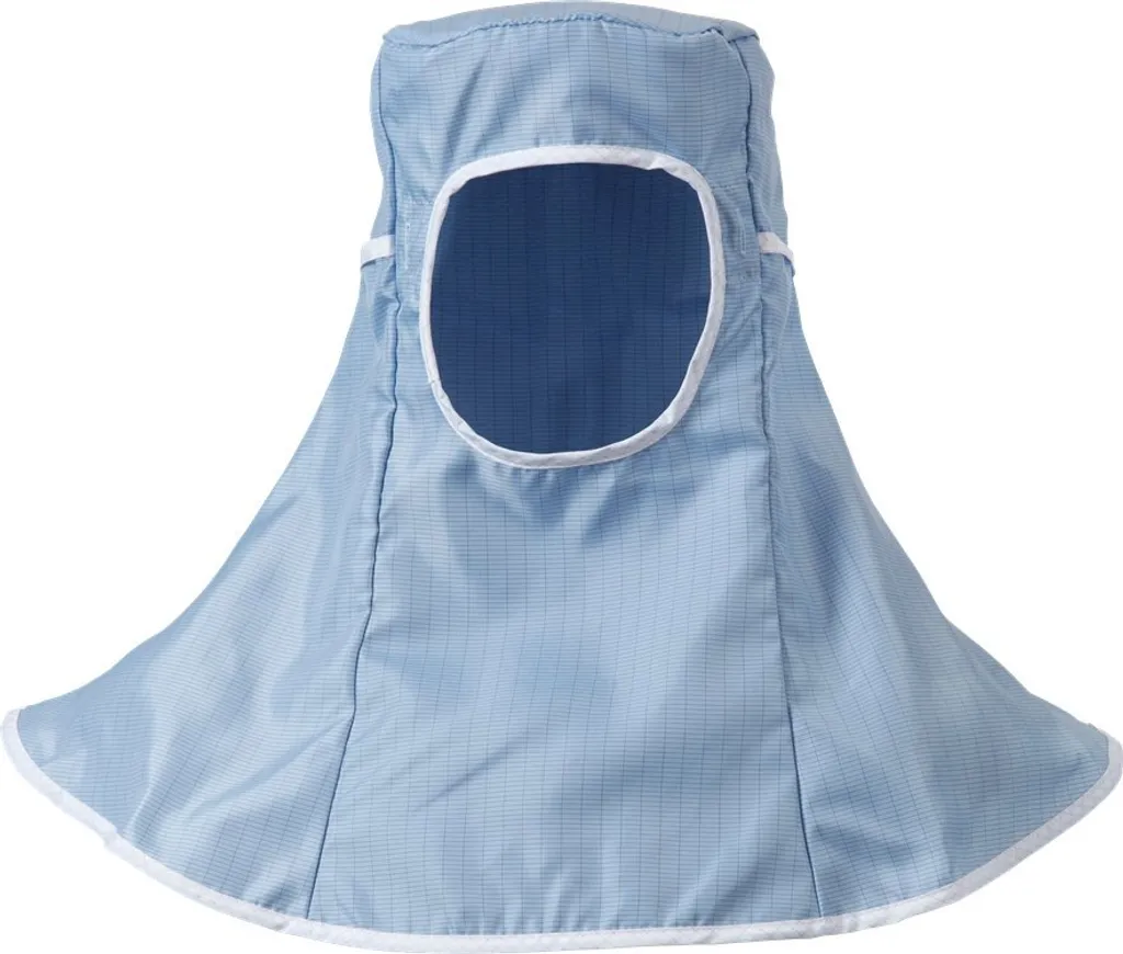 Cagoule de protection salle blanche en tissu XR50 bleu Fristads 100649