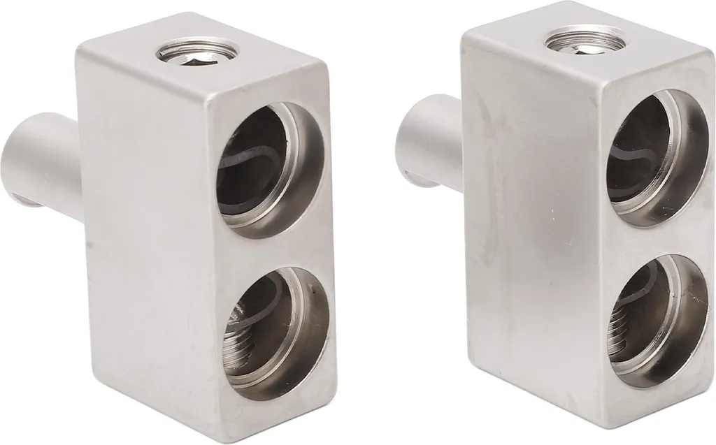 Adattatore Riduttore Doppio 1/0 a 1/0 Gauge per Amplificatori Auto Potenti