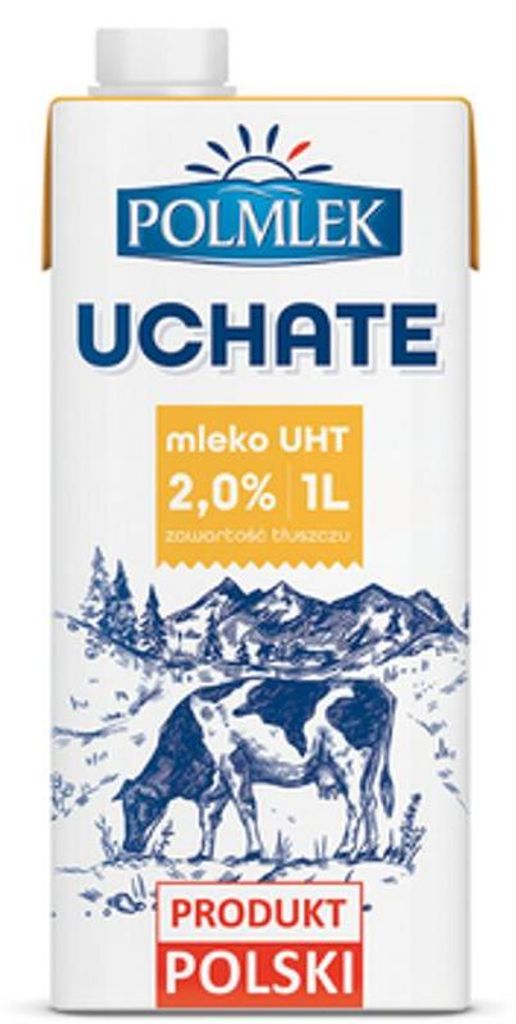 Uchate Milch Polmlek 2.0% 1 Liter UHT Produktbild 