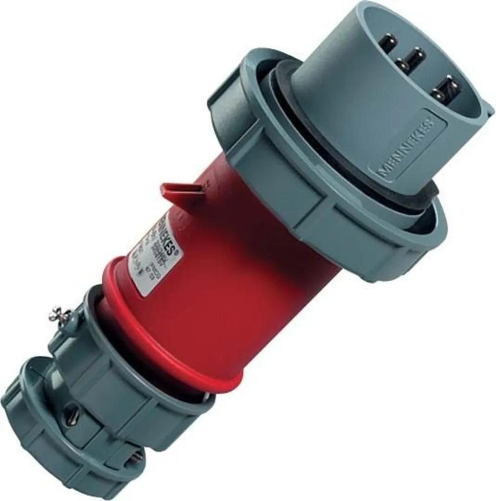 Mennekes PowerTOP 3821 Prise CEE 16A IP67 Rouge pour Courant Fort