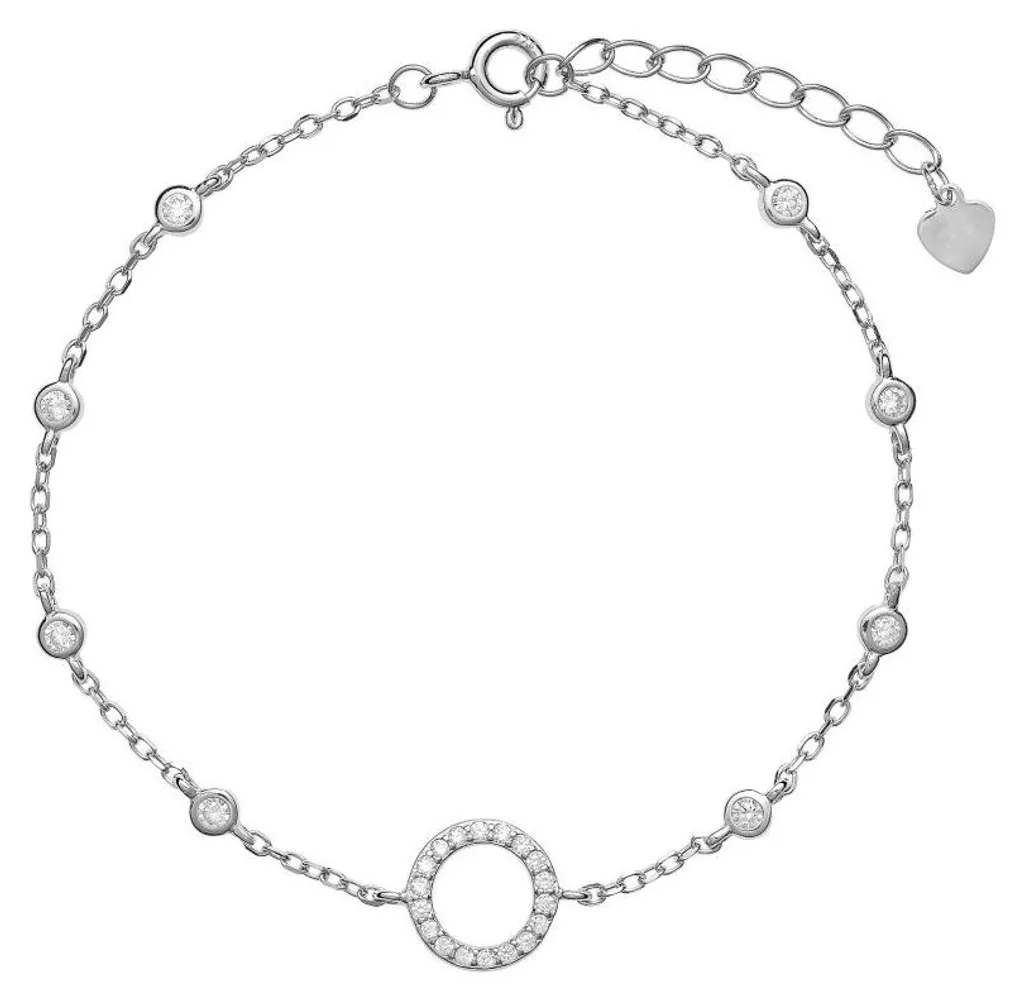 Bracelet fin argent AJNR0010 : fini les bijoux ternes avec ces zircons