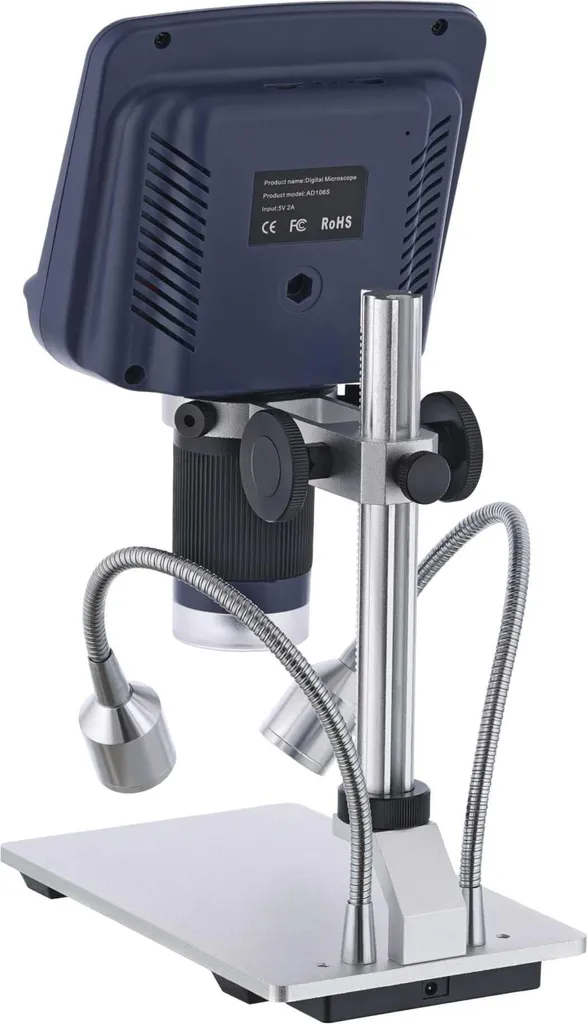 Microscope numérique avec écran LCD couleur Levenhuk DTX RC1 industriel