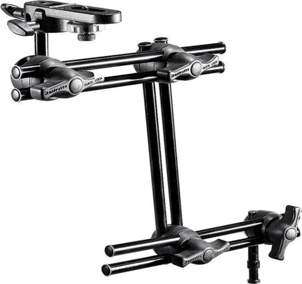Fixez vos Accessoires avec le Bras Manfrotto 396B-3 Double Articulation