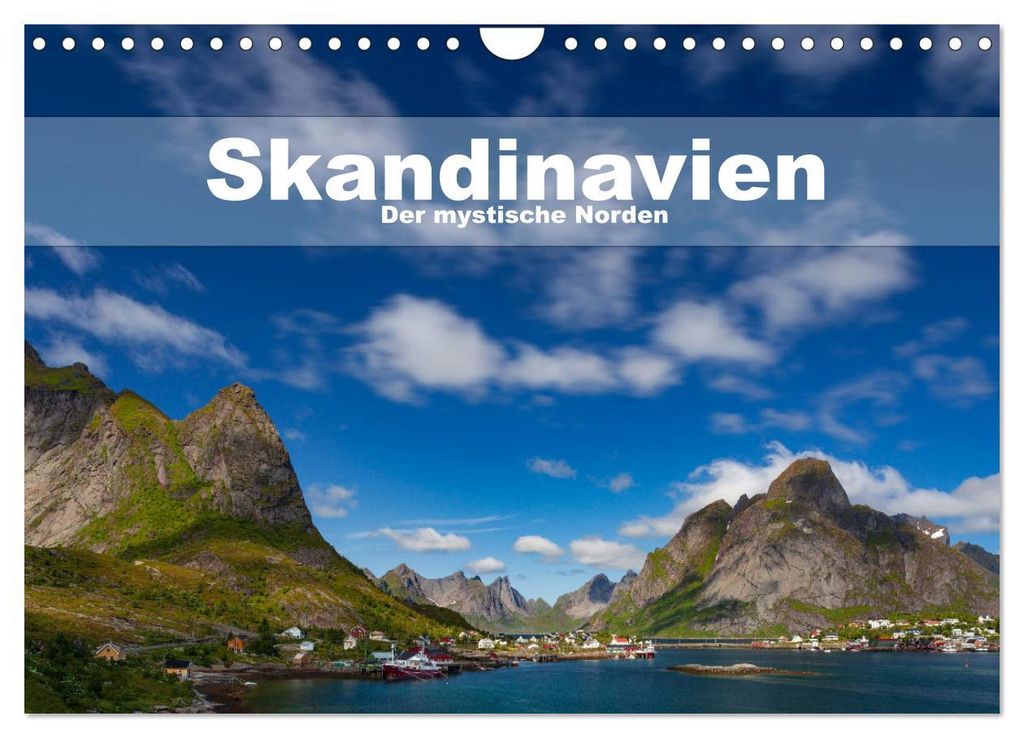 Skandinavien - Der mystische Norden (Wandkalender 2027 DIN A4 quer), CALVENDO Monatskalender