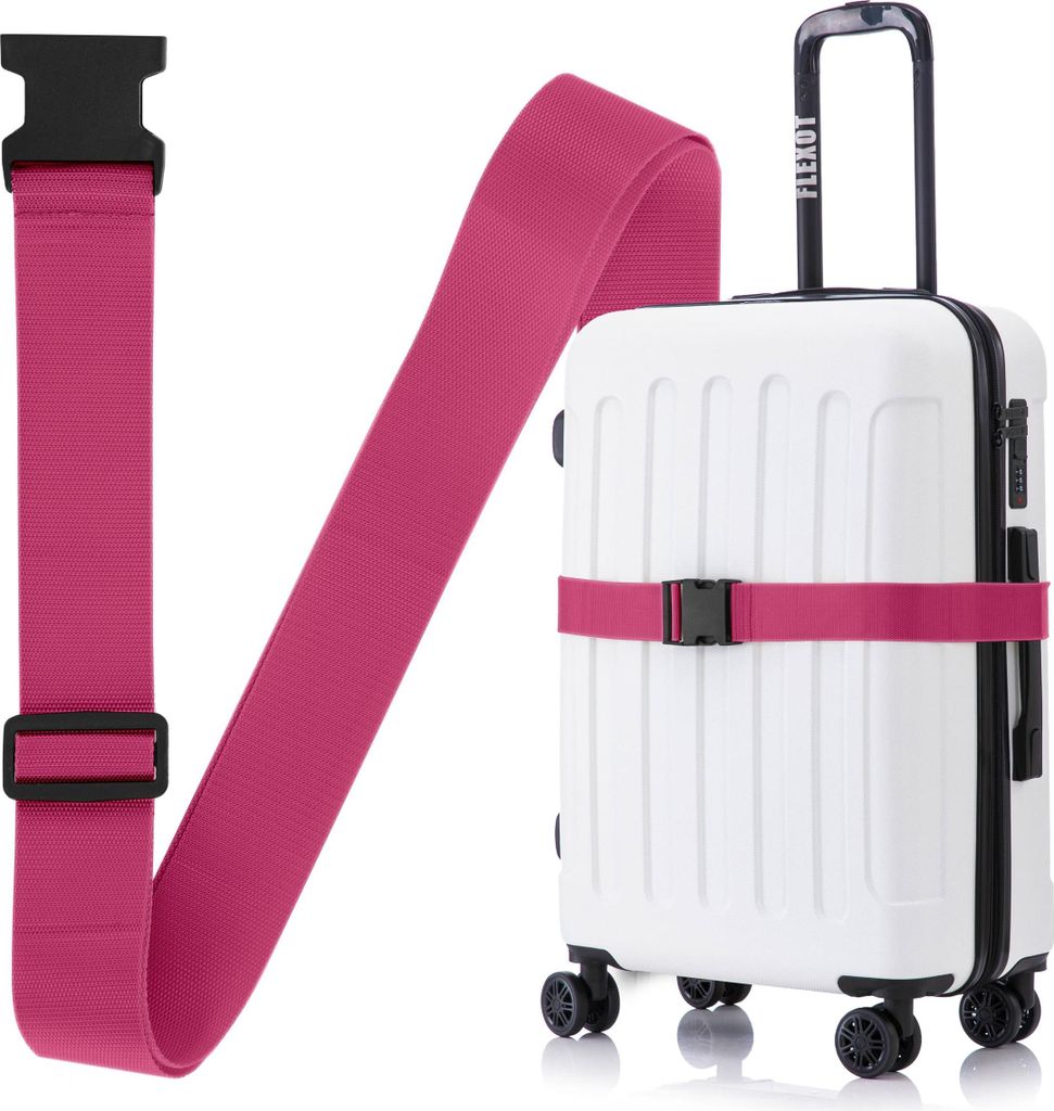Cinghia per valigie Flexot® con fibbia a clip - Cinghia per Immagine del prodotto 