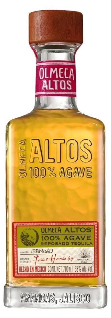 Olmeca Altos Tequila Reposado 100% Agave 38% Vol. 0,7l Immagine del prodotto 