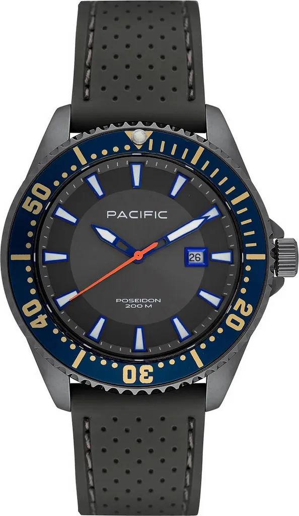 Montre Pacific gris homme PC00963 : finie la panne de style