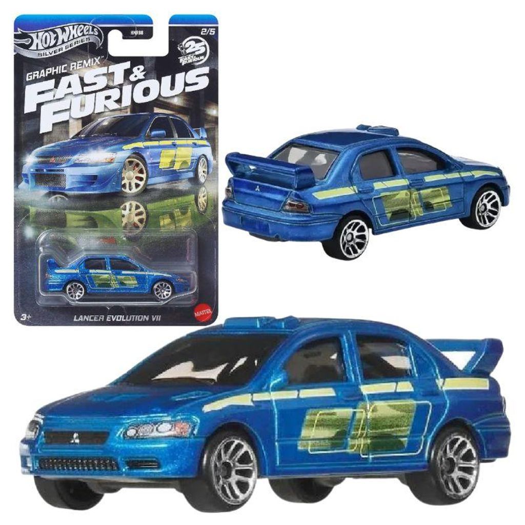 Hot Wheels Fast & Furious JBY47, Coche, 3 años/años, Metal, Imagen del producto 