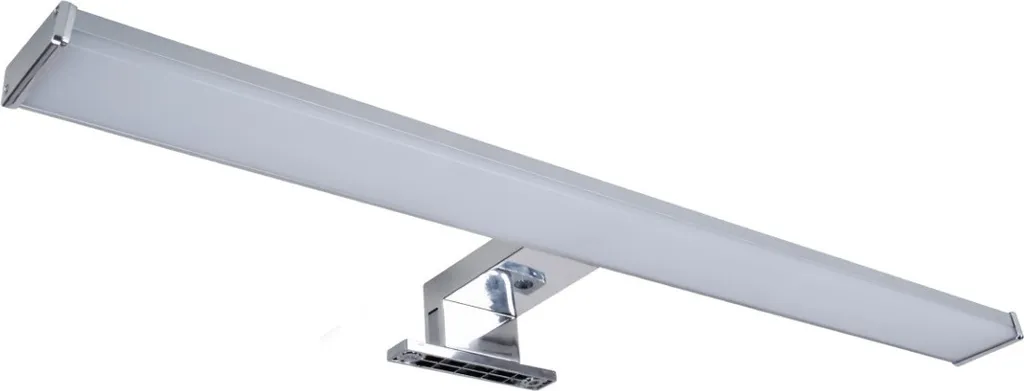 Applique LED IP44 finition chrome 60cm lumière neutre 12W ELBA Polux