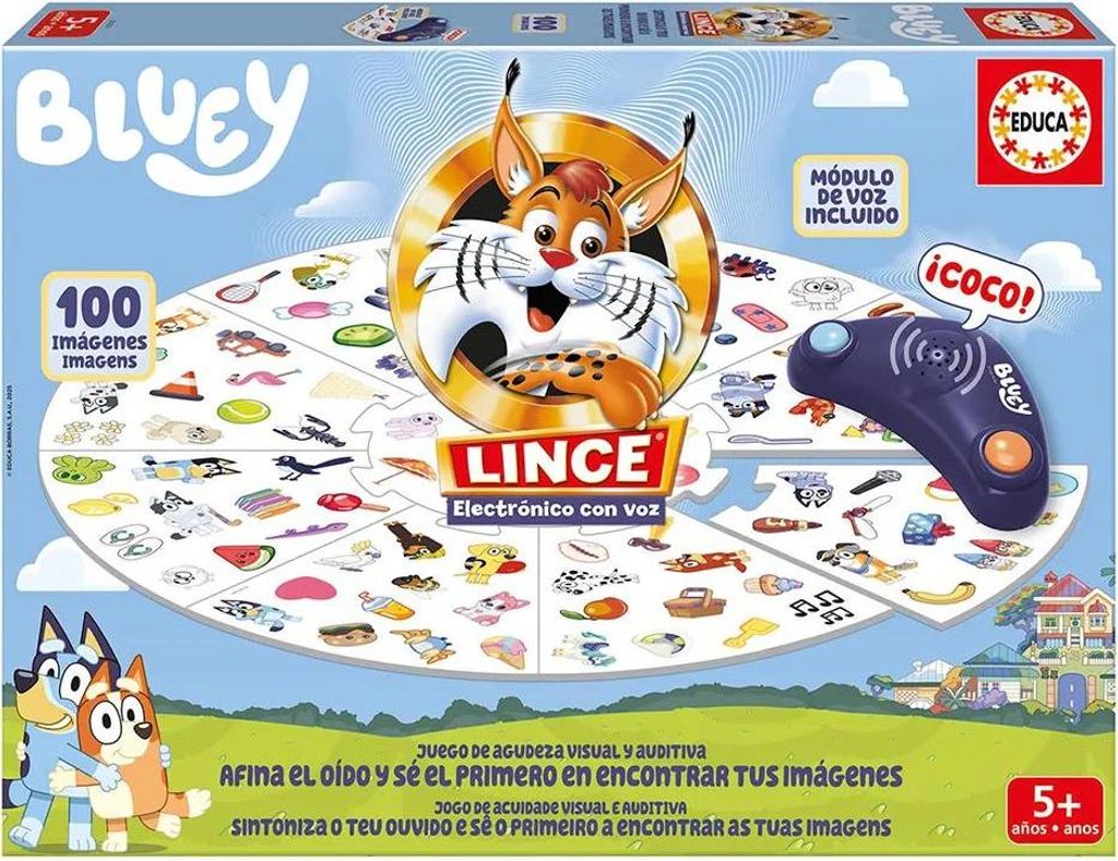 Educa Elektronischer Lince Bluey Mehrfarbig Mehrfarbig One Size