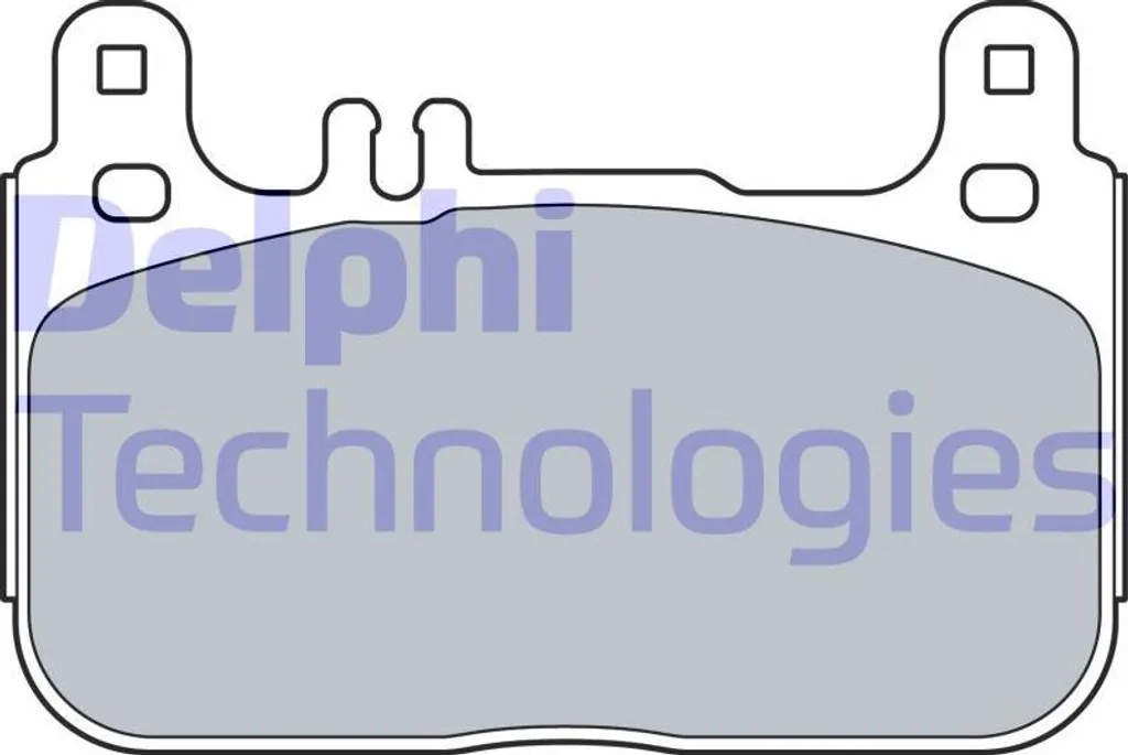 Plaquettes de Frein Delphi LP3512 Haute Performance OE 0064209620