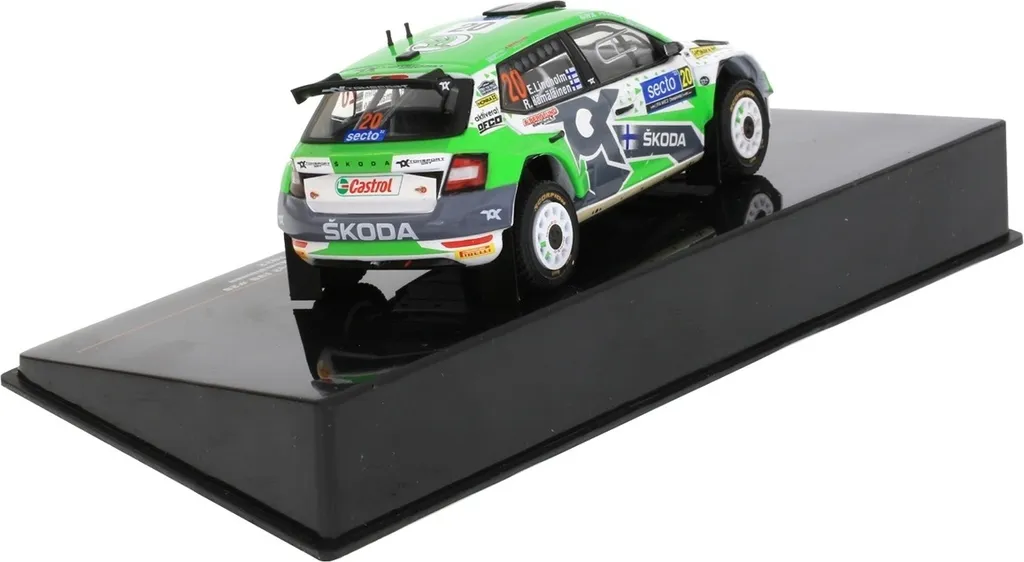 Réplique Fidèle Škoda Fabia Rally2 EVO IXO 1:43 : Finition sans Faille - 8