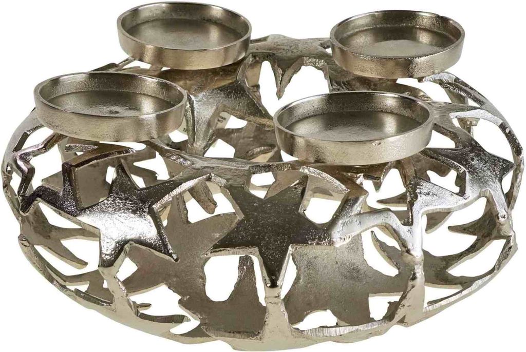 Remember Adventskranzschale 'Lucia' - Dolomit-Keramik 26cm