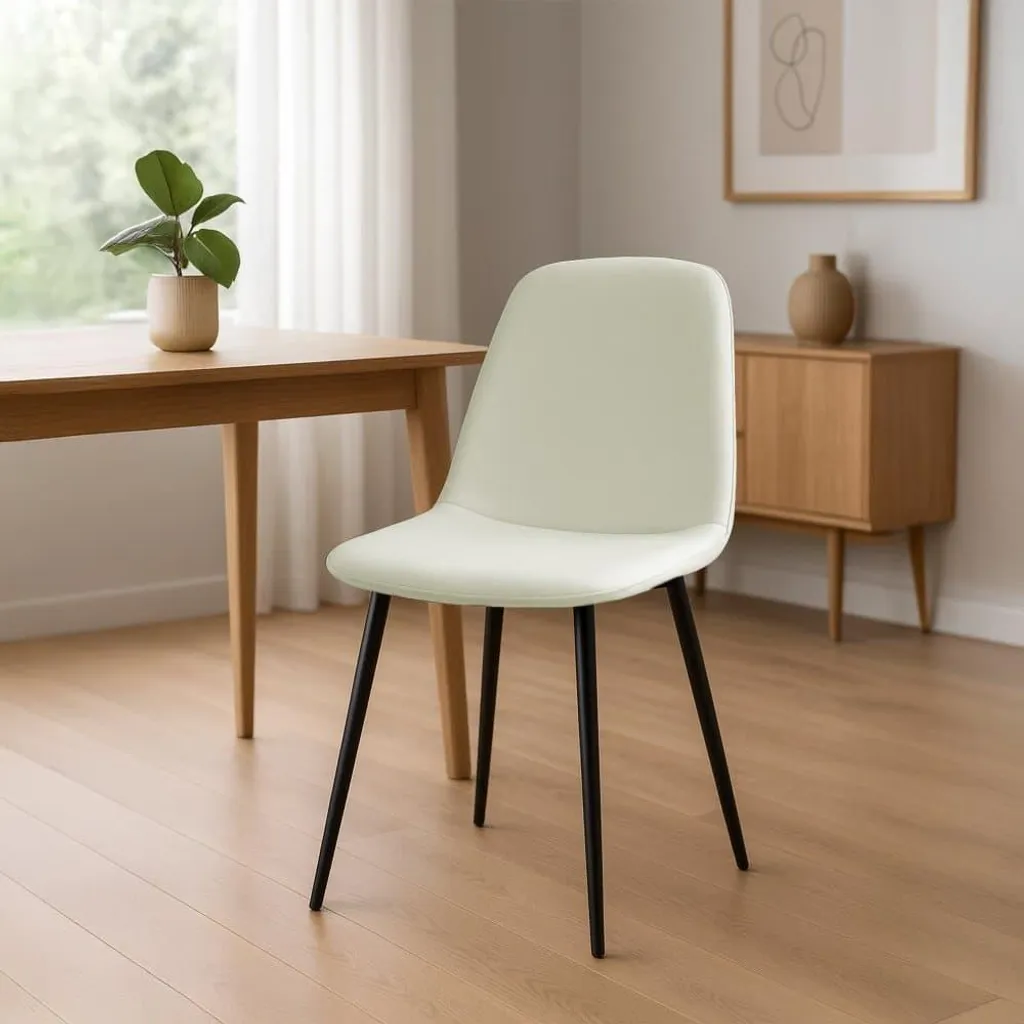 Sedia da Pranzo Luxury: Velluto Pregiato e Comfort Superiore Imbottito - 4