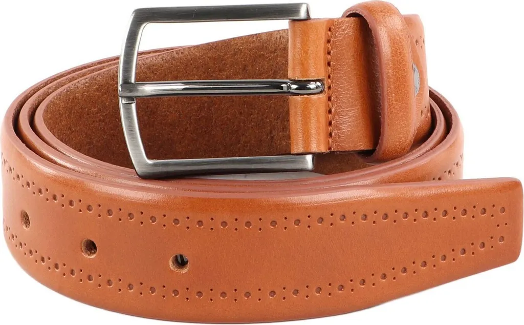 Stile Cognac: Cintura Vanzetti W80 in Pelle Marrone | Must-Have Stagione