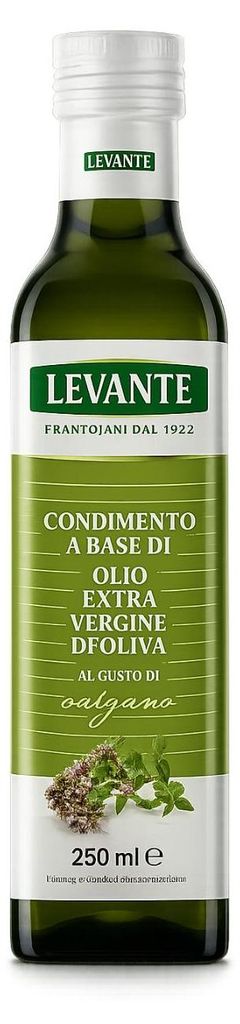 Natives Olivenöl extra mit Oregano 250ml - Levante Produktbild 