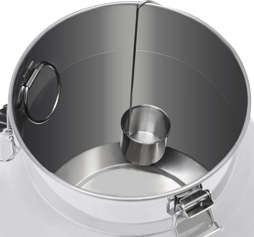 22L Edelstahl Milchkanne luftdicht mit Deckel Weinträger Produktbild 9