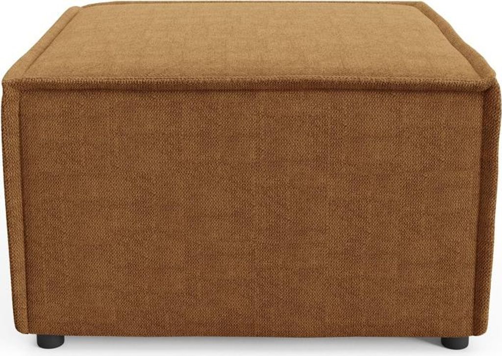 Gepolsterter Fußhocker WINDSOR - Honig