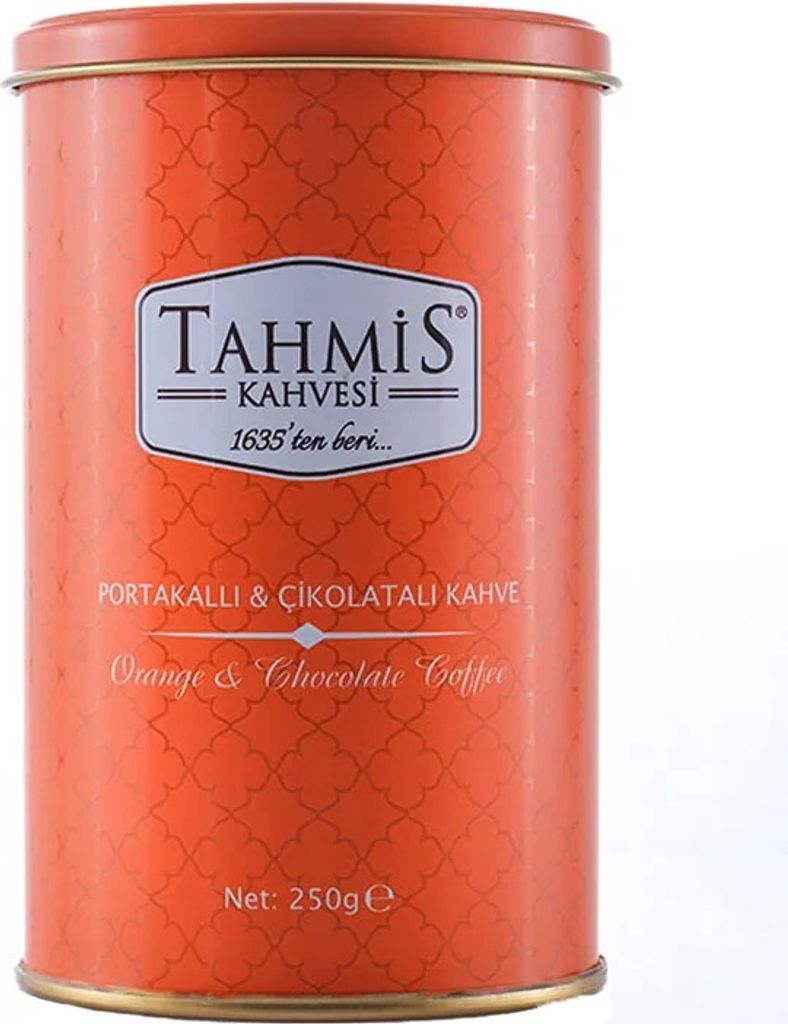Türkischer Kaffee mit Orange-Schokolade 250g Produktbild 