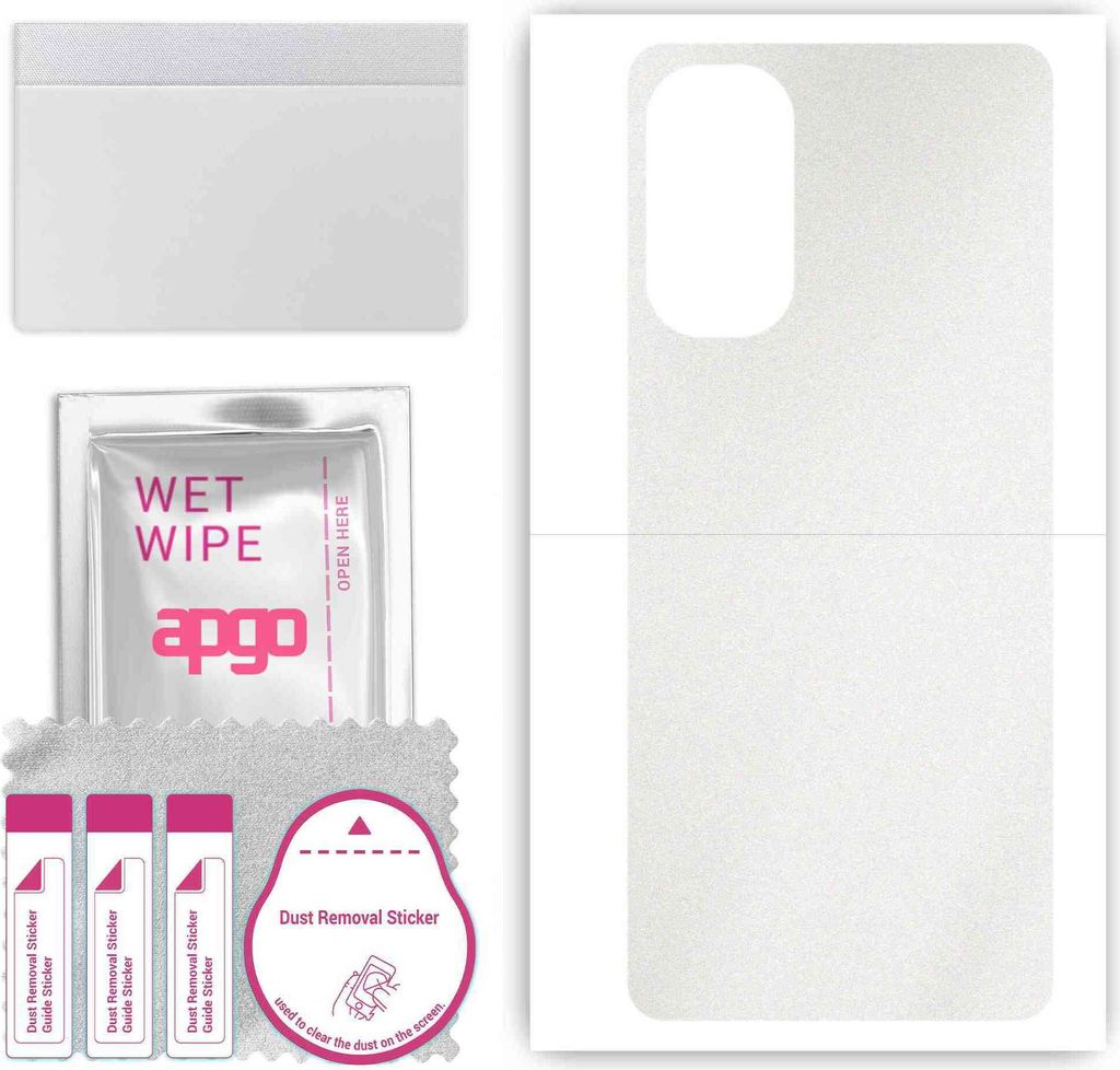apgo Rückseite Schutzfolie, Skin, kompatibel mit Motorola Moto G Stylus 5G 2022, Hinten Displayschutzfolie aus Vinylfolie, kratzfest, einfache Mon...