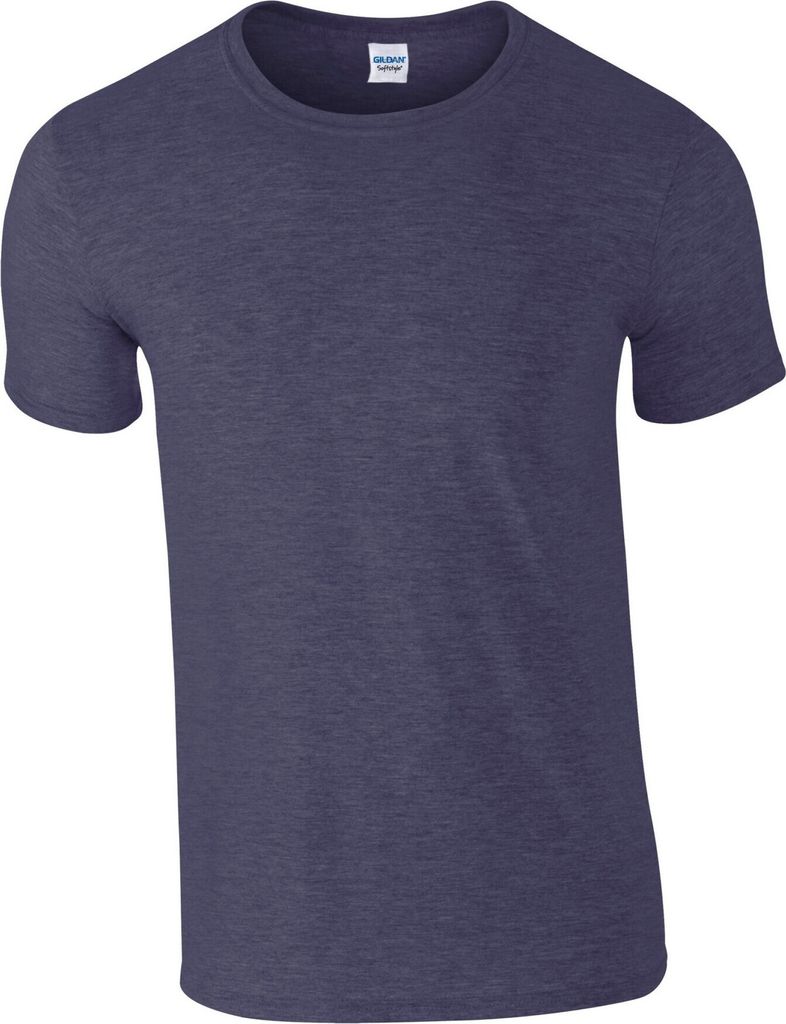 Gildan - "Softstyle" T-Shirt für Herren PC7050 (XXL) (Heide Blau)