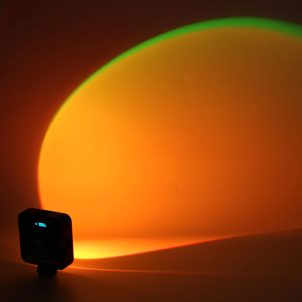 Éclairage d'appoint LED RVB magnétique pour caméra et vidéo streaming