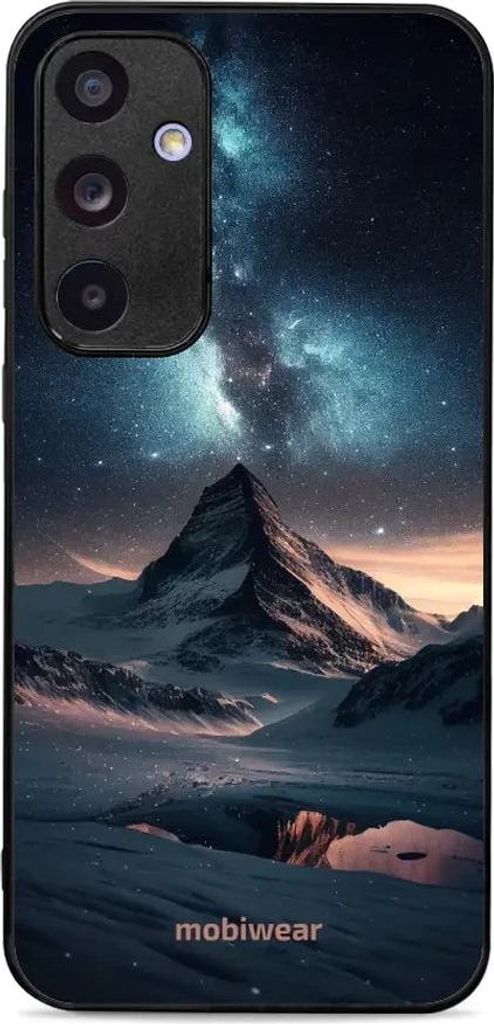Handyhülle für Galaxy A55 5G, Mobiwear Glossy Case, Nachtberg
