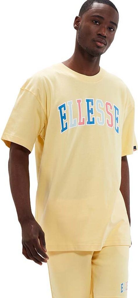 Ellesse Calipsi Kurzarm-t-shirt Gelb L Mann Gelb L
