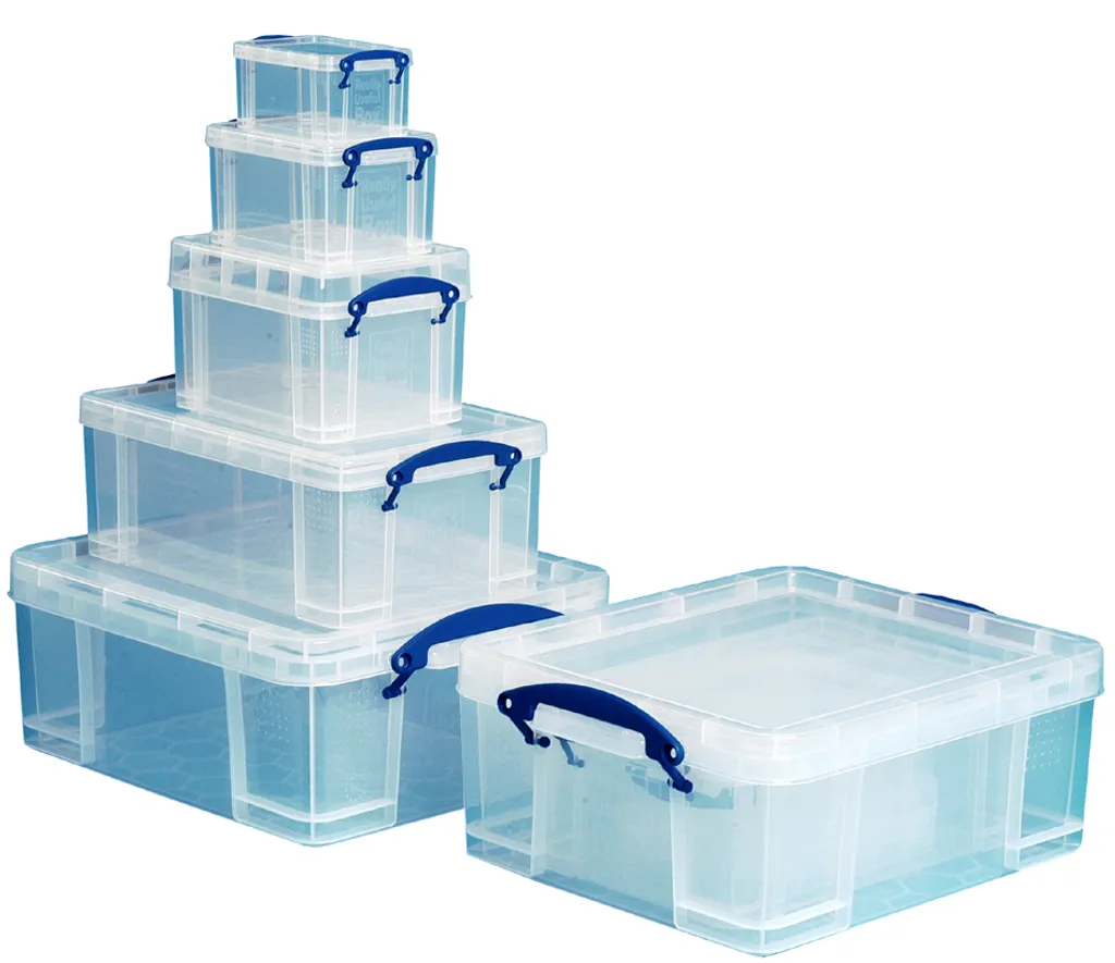 Set Scatole Giocattoli Really Useful Box 32222 - Plastica Sicura 5 Pezzi