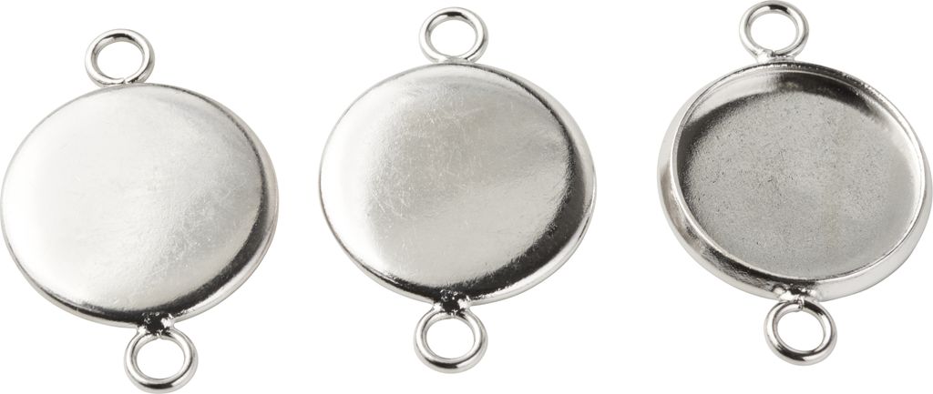 UIT Metallverbinder Rund 14 mm 3 Stück Innen 14 mm Außen 15.8 mm Öse 2.3 mm