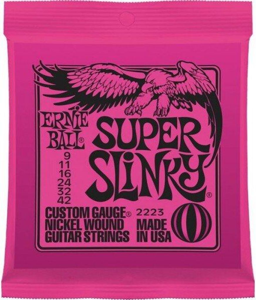 Ernie Ball P02223 Elettrico 6 pz Acciaio Chitarra Immagine del prodotto 