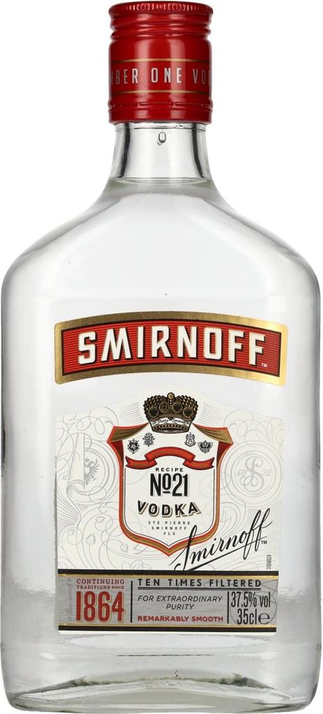 Smirnoff No. 21 Vodka 37,5% Vol. 0,35l