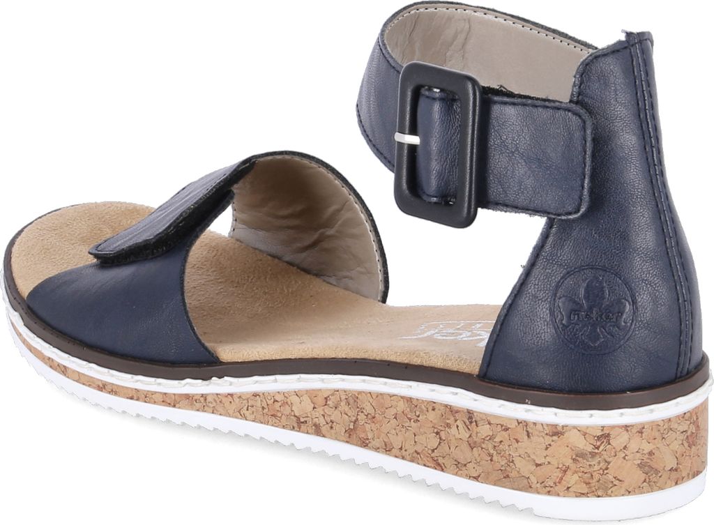 Rieker Damen Sandalen geschlossene Ferse Klettverschluss Produktbild 18