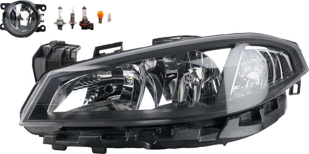 Johns, Scheinwerfer Osram Night Breaker Laser passend für Renault Laguna BG KG L Nebel 7701061669 8200074008 6202E1 00006202E1 6710027 0000620639 620