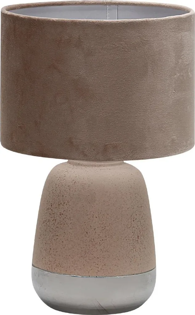 Finissez-en avec les coins sombres : Lampe Barcelona Marron Céramique E27