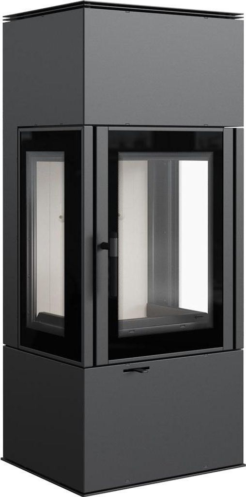 Kaminofen aus Stahl KRATKI THOR VIEW Ø 150 8 kW