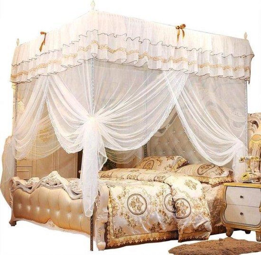 Schlafzimmer Moskitonetz 120x200x200 cm Luxus