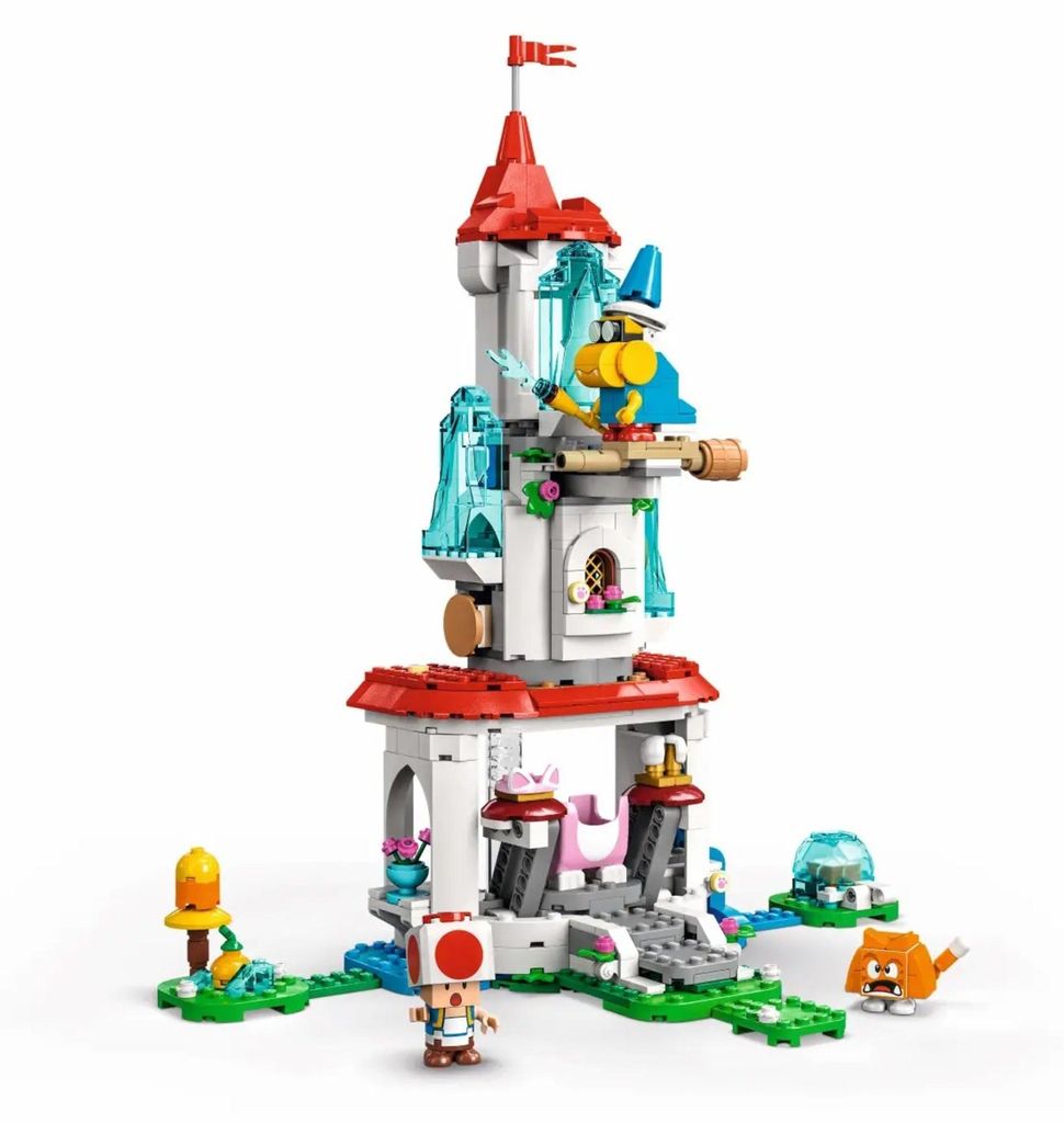 Set LEGO Super Mario 71407 Ma?ka Peach a ?adová veža – Obrázok produktu 