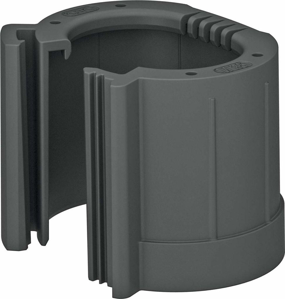 OBO Bettermann Vertr Rohrendtülle teilbar M40, PE, sw 129 TB M40