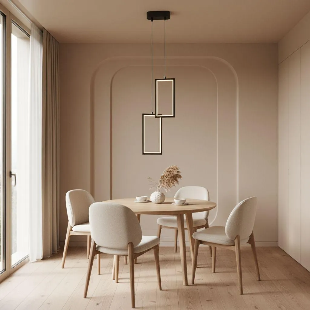 Lampadario Toolight LHJ085-2CP Black: Sospensione LED Moderna e Minimal - 6