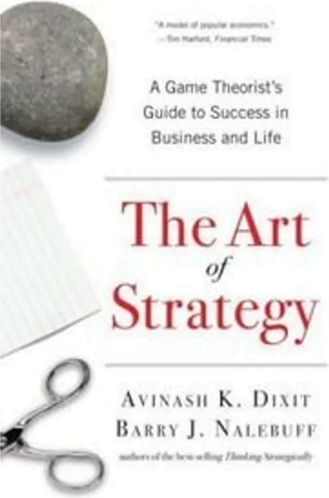 Livre The Art of Strategy guide de pensée stratégique et de théorie