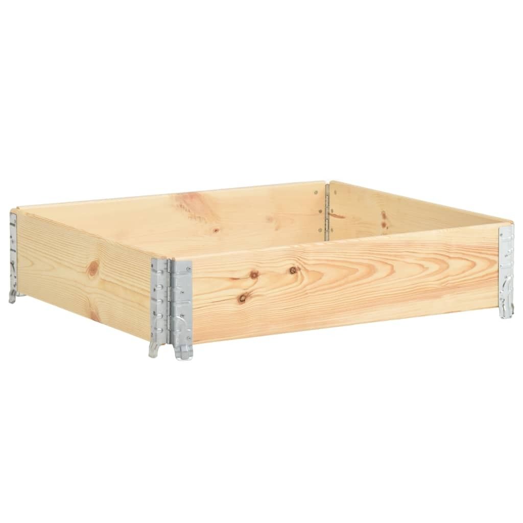 vidaXL Hochbeet 100x100 cm Kiefer Massivholz Produktbild 