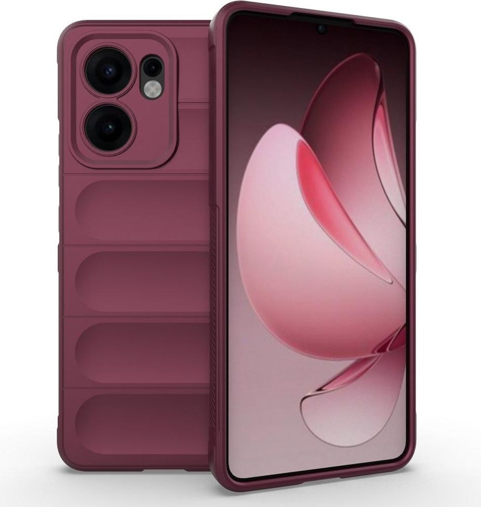 OPPO Reno13 F / FS 5G Hülle - Coverup Hands-On Rugged Back Cover - Bordeaux