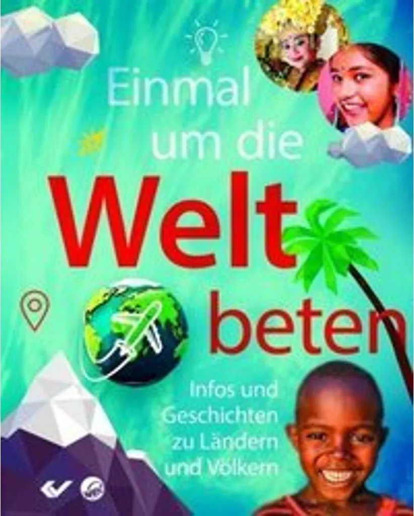 Livre de prières pour enfants Einmal um die Welt beten - Album illustré
