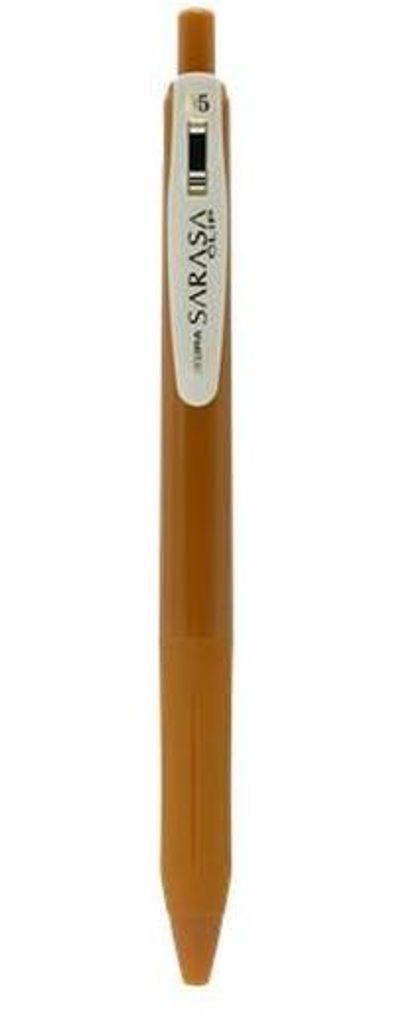 Gelschreiber "Sarasa Clip Vintage", kamelgelb, 0,33 mm, Produktbild 