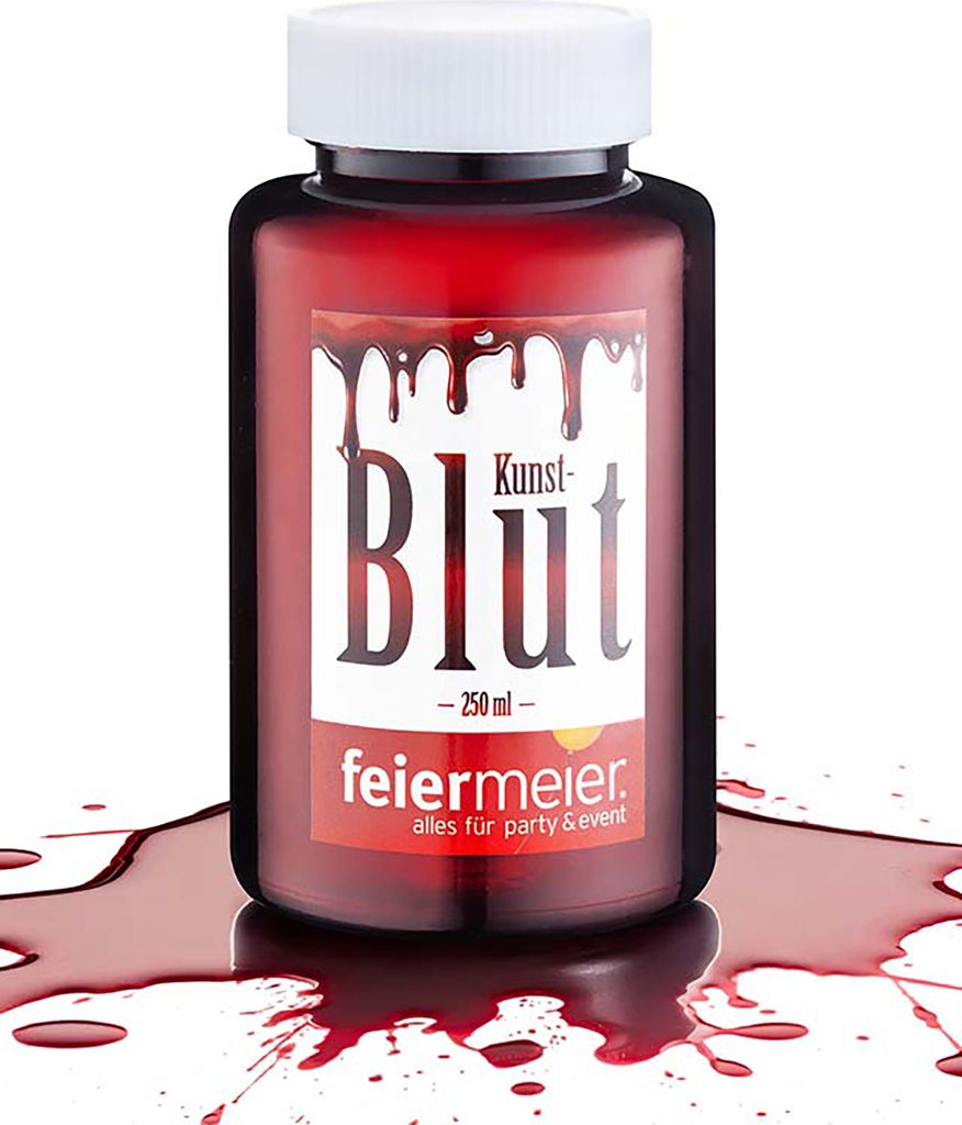 Kunstblut Vampirblut - 250 ml Flasche | Hochwertiges Produktbild 