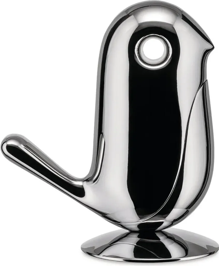 Range-trombones magnétique Alessi Chip en métal pour bureau design - 4