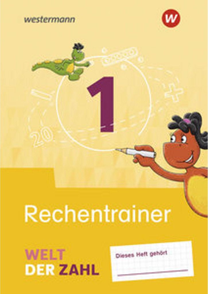 Cover of a children's math workbook.